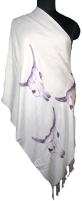 40% OFF on Anuze Fashions Printed Viscose Women's Scarf