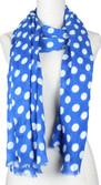 40% OFF on Vozaf Polka Print Viscose Women's Scarf