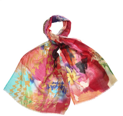 20% OFF on She Dezires Graphic Print Wool Women's Scarf