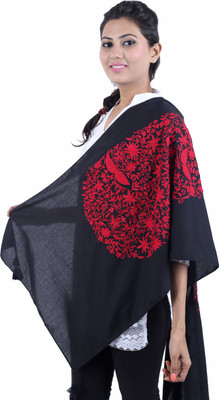 31% OFF on Jaipur Vogue Embroidered Cotton Women's Scarf
