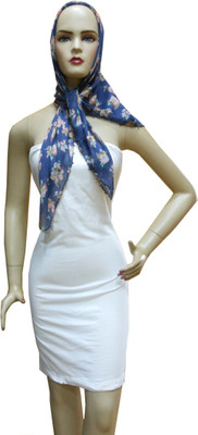 18% OFF on Polipila Floral Print Viscose Women's Scarf