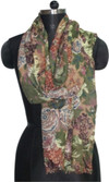 17% OFF on Jayram Handloom Floral Print Viscose Women's Scarf