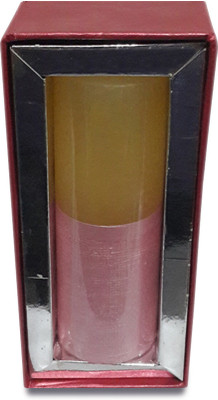 Pride & Joy Arts White & Pink Textured Scented - Sandalwood