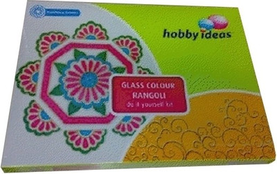 Pidilite Hobby Ideas Traditional Glass - Clr Rangoli (Diwali Kit): School Set Buy Pidilite Hobby Ideas Traditional Glass - Clr Rangoli (Diwali Kit): School Set