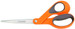 Fiskars Contoured Soft Grip Right Handed Universal Scissors