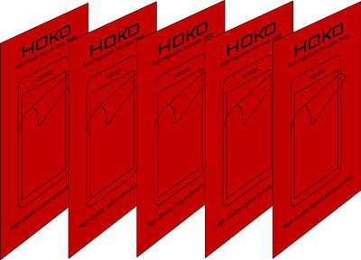 HOKO Pack of 5 Matte HM272 Screen Guard for Sony Xperia C HOKO Pack of 5 Matte HM272 Screen Guard for Sony Xperia C