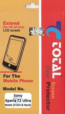 50% OFF on Total Care TCMTSNT2FB Matte Front & Back Protector for Sony Xpeira T2 Ultra