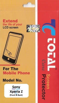 44% OFF on Total Care MT-SNZFB Matte Front & Back Protector for Sony Xperia Z