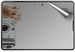 Amzer 90547 Mirror Screen Protector with Cleaning Cloth for Blackberry PlayBook