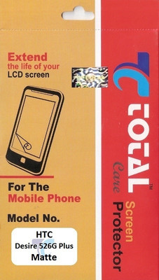 8% OFF on Total Care TMHD526P Matte Screen Guard for HTC Desire 526G Plus 8% OFF on Total Care TMHD526P Matte Screen Guard for HTC Desire 526G Plus