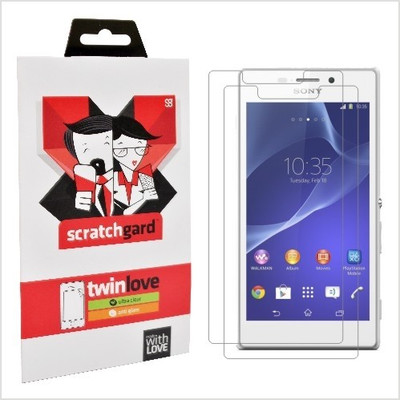 Scratchgard Twin Pack Screen Guard for Sony Xperia T2 Ultra D5322 Scratchgard Twin Pack Screen Guard for Sony Xperia T2 Ultra D5322