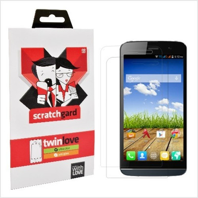 Scratchgard Original Twin Pack-MC Screen Guard for Micromax Canvas L A108