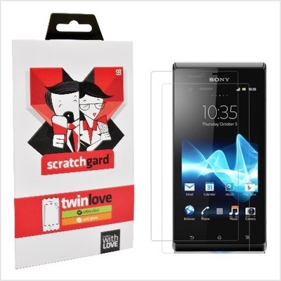 Scratchgard 8903746063037 Screen Guard for Sony Xperia J ST26i Scratchgard 8903746063037 Screen Guard for Sony Xperia J ST26i