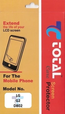 33% OFF on Total Care TCSRG2 Scratch Resistant Screen Guard for LG G2 D802
