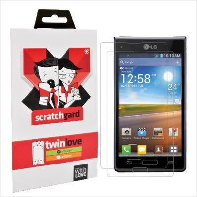 Scratchgard Original Twin PackI52 Screen Guard for LG P700 (Optimus L7) Scratchgard Original Twin PackI52 Screen Guard for LG P700 (Optimus L7)