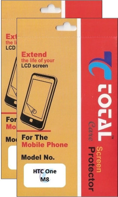 60% OFF on Total Care BM1M8 Pack of 2 Matte Screen Guard for HTC One M8