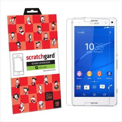 5% OFF on Scratchgard Ultra Clear Screen Protector For Sony Xperia Z3Compact D5803/D5833 Screen Guard for Sony Xperia Z3 Compact D5803, D5833