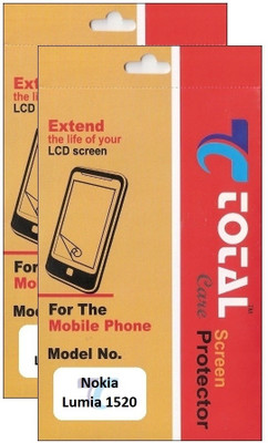 60% OFF on Total Care 2TS1520 Pack of 2 Scratch Resistant Screen Guard for Nokia Lumia 1520
