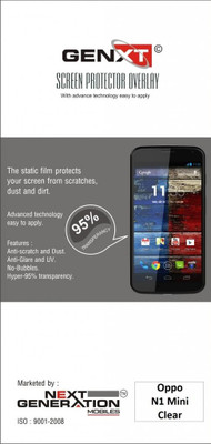 67% OFF on Genxt GON1M Clear Screen Guard for Oppo N1 Mini 67% OFF on Genxt GON1M Clear Screen Guard for Oppo N1 Mini