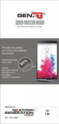 67% OFF on Genxt GXSR80 Scratch Resistant Screen Guard for LG L80 67% OFF on Genxt GXSR80 Scratch Resistant Screen Guard for LG L80