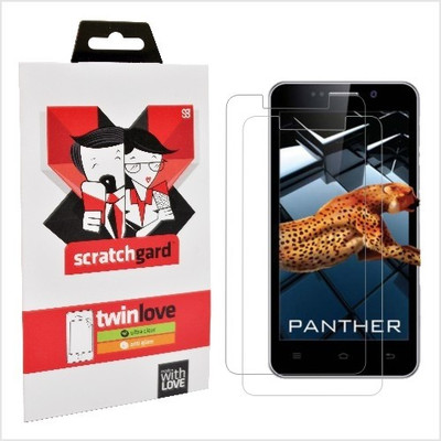 Scratchgard Original Twin Pack-IA Screen Guard for iBall Andi 5K Panther Scratchgard Original Twin Pack-IA Screen Guard for iBall Andi 5K Panther