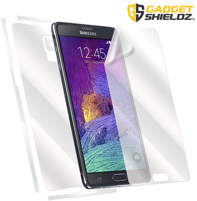 Gadgetshieldz 1354SPFB Screen Guard for Samsung Galaxy Note 4 Gadgetshieldz 1354SPFB Screen Guard for Samsung Galaxy Note 4
