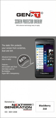 72% OFF on Genxt GXUCBBZ10 Ultra Clear Screen Guard for BlackBerry Z10 72% OFF on Genxt GXUCBBZ10 Ultra Clear Screen Guard for BlackBerry Z10