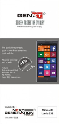 74% OFF on Genxt GXUC535 Ultra Clear Screen Guard for Microsoft Lumia 535 74% OFF on Genxt GXUC535 Ultra Clear Screen Guard for Microsoft Lumia 535