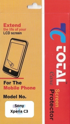 25% OFF on Total Care TCUCC3 Ultra Clear Screen Guard for Sony Xpria C3