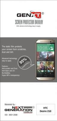 72% OFF on Genxt GXUC210 Ultra Clear Screen Guard for HTC Desire 210 72% OFF on Genxt GXUC210 Ultra Clear Screen Guard for HTC Desire 210
