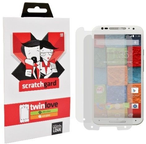 9% OFF on Scratchgard Original Twin Pack - MM Screen Guard for Motorola Moto X 2nd Gen
