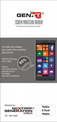 74% OFF on Genxt GXMTNKXD Matte Screen Guard for Nokia X Dual 74% OFF on Genxt GXMTNKXD Matte Screen Guard for Nokia X Dual