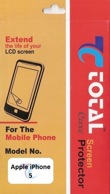 17% OFF on Total Care TCUC5 Ultra Clear Screen Guard for Apple iPhone 5 17% OFF on Total Care TCUC5 Ultra Clear Screen Guard for Apple iPhone 5