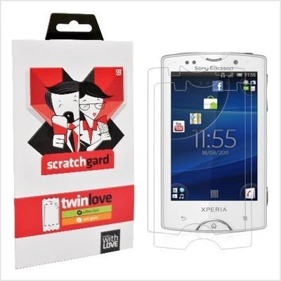 Scratchgard Original Twin Pack-SE Screen Guard for SE SK17i (Xperia Pro Mini)