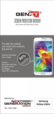64% OFF on Genxt GXAGAL Anti-Glare Screen Guard for Samsung Galaxy Alfa 64% OFF on Genxt GXAGAL Anti-Glare Screen Guard for Samsung Galaxy Alfa