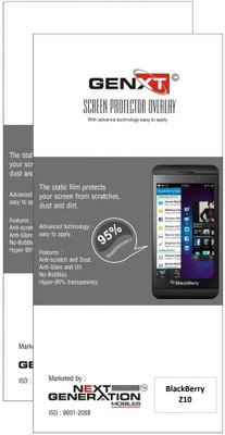 74% OFF on Genxt 2GMBBZ10 Pack of 2 Matte Screen Guard for BlackBerry Z10 74% OFF on Genxt 2GMBBZ10 Pack of 2 Matte Screen Guard for BlackBerry Z10