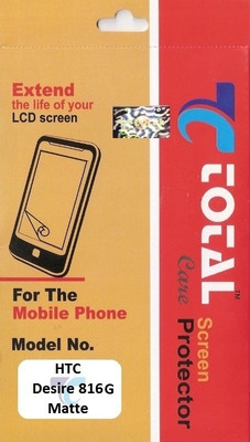 50% OFF on Total Care TCMTHTC816G Matte Screen Guard for HTC Desire 816 G 50% OFF on Total Care TCMTHTC816G Matte Screen Guard for HTC Desire 816 G
