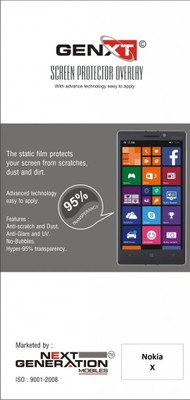 72% OFF on Genxt GXUCX+ Ultra Clear Screen Guard for Nokia X Plus 72% OFF on Genxt GXUCX+ Ultra Clear Screen Guard for Nokia X Plus