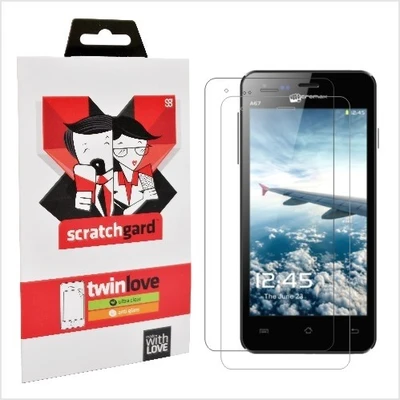 Scratchgard Original Twin PackI38 Screen Guard for Micromax A67 Bolt Scratchgard Original Twin PackI38 Screen Guard for Micromax A67 Bolt