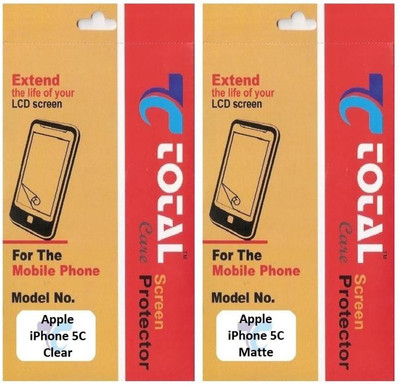 55% OFF on Total Care AP5C Clear & Matte Combo Screen Guard for Apple iPhone 5C 55% OFF on Total Care AP5C Clear & Matte Combo Screen Guard for Apple iPhone 5C