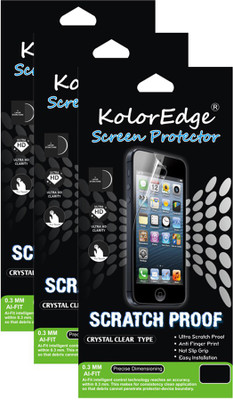 62% OFF on Kolor Edge Sg3packMatte Screen Guard for Videocon Infinium Z50 Quad