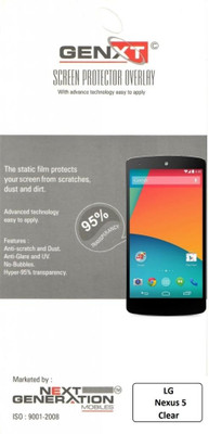 76% OFF on Genxt GX-N5 Screen Guard for LG Nexus 5