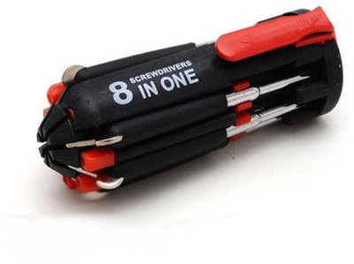 KB's 8 In 1 Standard Screwdriver Set Pack of 1 KB's 8 In 1 Standard Screwdriver Set Pack of 1