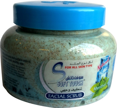SoftTouch Menthol Facial Scrub SoftTouch Menthol Facial Scrub