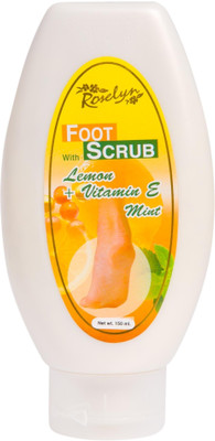 Roselyn Foot with Lemon Vitamin E Mint Scrub Roselyn Foot with Lemon Vitamin E Mint Scrub