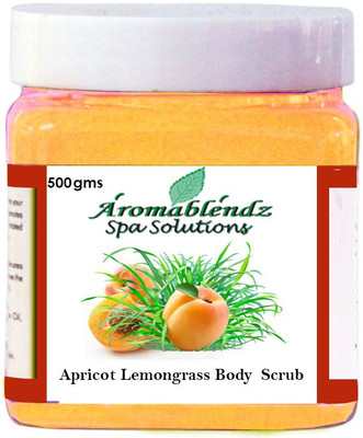 Aromablendz Apricot Lemongrass Body Scrub Aromablendz Apricot Lemongrass Body Scrub