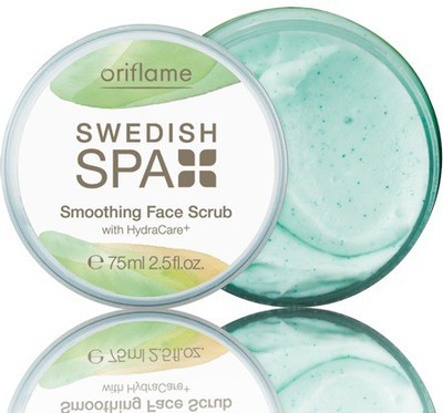 Oriflame Swedish Spa Smoothing Face Scrub with HydraCare+ Scrub