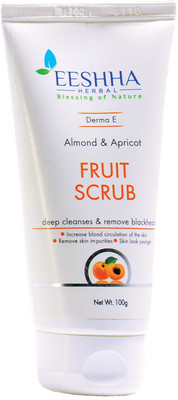 17% OFF on Eeshha Pomegranet &squalence Face pack Scrub 17% OFF on Eeshha Pomegranet &squalence Face pack Scrub