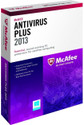 McAfee AntiVirus Plus 2013 1 PC 1 Year: Security Software