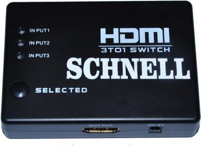 36% OFF on Schnell Hdmi 3x1 Switch Selector Box 36% OFF on Schnell Hdmi 3x1 Switch Selector Box